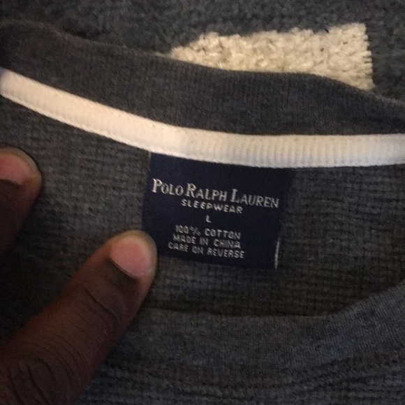 Polo Ralph Lauren Grey Thermal - Picture 3 of 4